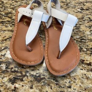Saltwater sandals genuine leather